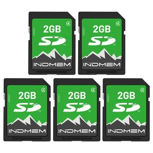 INDMEM 2GB SD Card,5 Packs 2GB Class 4 Flash Memory Card 2G SLC Standard Secure Digital Cards for Old Digital Camera and Trail Camera INDMEM 2GB SD Card,5 Packs 2GB Class 4 Flash Memory Card 2G SLC Standard Secure Digital Cards for Old Digital Camera and Trail Camera