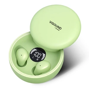 VISOUND VionB Air Invisible Earbuds Wireless Bluetooth 5.4 for Small Ears, Mini Tiny Ear Buds, IPX5 Waterproof, Sound Isolating Fit, ENC Mic for Clear Calls, Discreet in-Ear Headphones (Sage Gr VISOUND VionB Air Invisible Earbuds Wireless Bluetooth 5.4 for Small Ears, Mini Tiny Ear Buds, IPX5 Waterproof, Sound Isolating Fit, ENC Mic for Clear Calls, Discreet in-Ear Headphones (Sage Gr