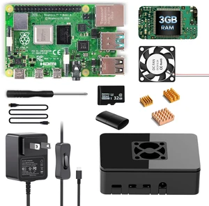 iRasptek Starter Kit for Raspberry Pi 4B 3GB RAM-32GB SD Card Edition iRasptek Starter Kit for Raspberry Pi 4B 3GB RAM-32GB SD Card Edition
