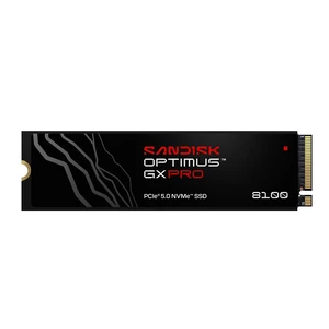Sandisk Optimus GX PRO 8100 1TB PCIe 5.0 NVMe SSD, M.2 2280 Sandisk Optimus GX PRO 8100 1TB PCIe 5.0 NVMe SSD, M.2 2280