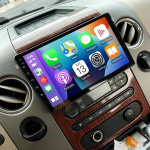 PHEZEN 10 inch Touchscreen Car Stereo Fit for Ford F150 2004-2008, Android 13 Double Din Car Radio with Carplay & Android Auto in-Dash Navigation BT Mirror Link WiFi Backup Camera 2+32G PHEZEN 10 inch Touchscreen Car Stereo Fit for Ford F150 2004-2008, Android 13 Double Din Car Radio with Carplay & Android Auto in-Dash Navigation BT Mirror Link WiFi Backup Camera 2+32G