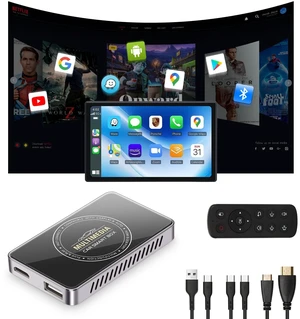 vovoyager 4-in-1 Ai Box Carplay 2026 Wireless CarPlay Adapter vovoyager 4-in-1 Ai Box Carplay 2026 Wireless CarPlay Adapter