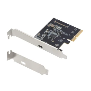 PCIe x4 to USB C 3.2 Gen2 Card, 20Gbps Type-C Expansion Card, ASM3242 Chipset, USB-C 20G Port for PC Desktop, No External Power Required PCIe x4 to USB C 3.2 Gen2 Card, 20Gbps Type-C Expansion Card, ASM3242 Chipset, USB-C 20G Port for PC Desktop, No External Power Required
