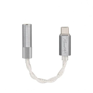 Moondrop Echo-B 32Bit/384kHz Portable USB Type-C to Headphone DAC/AMP with 4.4mm Full Balanced Jack Adapter Moondrop Echo-B 32Bit/384kHz Portable USB Type-C to Headphone DAC/AMP with 4.4mm Full Balanced Jack Adapter