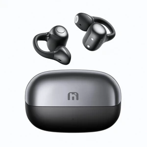 Open Ear Earbuds, Clip-On Wireless Headphones, Lightweight Secure Fit, 14mm Drivers Powerful Sound, 40H Playtime, Sweatproof Bluetooth 6.0 Glasses Friendly for Sports Running Workout Gift(Black Open Ear Earbuds, Clip-On Wireless Headphones, Lightweight Secure Fit, 14mm Drivers Powerful Sound, 40H Playtime, Sweatproof Bluetooth 6.0 Glasses Friendly for Sports Running Workout Gift(Black