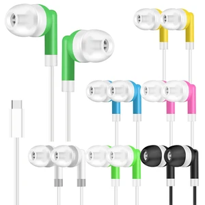 CNSZSLZ 30 Pack USB Type C Kids Earbuds Bulk for Classroom,Wired Earphones CNSZSLZ 30 Pack USB Type C Kids Earbuds Bulk for Classroom,Wired Earphones