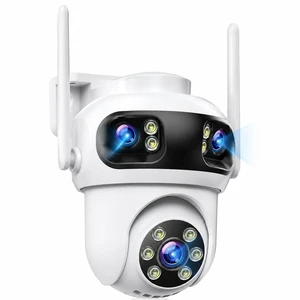 CAMCAMP Triple-Lens Security Camera Wireless Outdoor, Remote Access via APP CAMCAMP Triple-Lens Security Camera Wireless Outdoor, Remote Access via APP