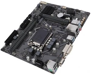 Tangxi H410M D2VX SI Computer Motherboard, M ATX Desktop Motherboard with 2 DDR4 DIMM Slots for LGA 1200 10th Gen CPU, Support 2933 2666 2400 2133MHz, VGA DVI Output Tangxi H410M D2VX SI Computer Motherboard, M ATX Desktop Motherboard with 2 DDR4 DIMM Slots for LGA 1200 10th Gen CPU, Support 2933 2666 2400 2133MHz, VGA DVI Output