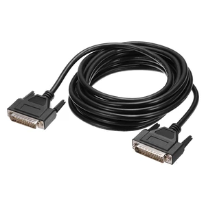 MECCANIXITY DB25 Serial Cable, 28AWG Aluminium Foil Shielded DB25 Male to Male Straight Through Serial Cable for Data Communication, 16.4 ft MECCANIXITY DB25 Serial Cable, 28AWG Aluminium Foil Shielded DB25 Male to Male Straight Through Serial Cable for Data Communication, 16.4 ft