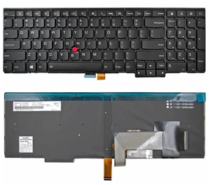 Laptop Keyboard for Lenovo Thinkpad Edge E531 E540 L540 T540P T550 T560 P50S US Layout Replacement Backlit Black Laptop Keyboard for Lenovo Thinkpad Edge E531 E540 L540 T540P T550 T560 P50S US Layout Replacement Backlit Black