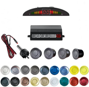 SANDETOUN Parking Sensor Kit Backup Sensor Kit Reverse Sensor for Car 6 Color Options for Probes Adjustable Alarm Volume Professional Sensore de Reversa para Carro Safe Driving Assistant Dark Grey SANDETOUN Parking Sensor Kit Backup Sensor Kit Reverse Sensor for Car 6 Color Options for Probes Adjustable Alarm Volume Professional Sensore de Reversa para Carro Safe Driving Assistant Dark Grey