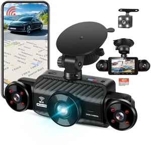 WIZACE 4 Channel Dash Cam 360 Degree View 5G WiFi & APP Control WIZACE 4 Channel Dash Cam 360 Degree View 5G WiFi & APP Control
