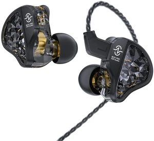 CCZ BC01 PRO in Ear Monitor Headphones, 1BA 1DD Hybrid Driver Wired Gaming Earbuds, Deep Bass Sound Wired Ear buds, HiFi IEM for Gaming Video Calling Singer Musician Drummer (without mic, Dark Black) CCZ BC01 PRO in Ear Monitor Headphones, 1BA 1DD Hybrid Driver Wired Gaming Earbuds, Deep Bass Sound Wired Ear buds, HiFi IEM for Gaming Video Calling Singer Musician Drummer (without mic, Dark Black)