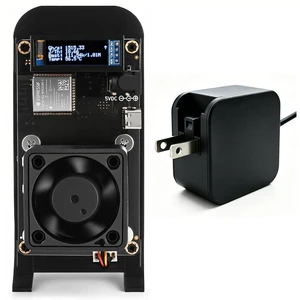 1.2-1.5TH/s Solo Bitcoin Miner Black with BM1370 ASIC Chip, Open Source 1.2-1.5TH/s Solo Bitcoin Miner Black with BM1370 ASIC Chip, Open Source