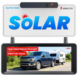 AUTO-VOX Solar Wireless Backup Camera, 3 Minute Easy Install AUTO-VOX Solar Wireless Backup Camera, 3 Minute Easy Install