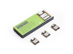 XIAO nRF52840 Sense 3PCS Pack -NFC, Bluetooth5.0, Onboard IMU, Microphone, Antenna, supporting TinyML, TensorFlow Lite, Arduino, MicroPython, CircuitPython, tinyGo, Zephyr, Meshtastic, Sidewalk XIAO nRF52840 Sense 3PCS Pack -NFC, Bluetooth5.0, Onboard IMU, Microphone, Antenna, supporting TinyML, TensorFlow Lite, Arduino, MicroPython, CircuitPython, tinyGo, Zephyr, Meshtastic, Sidewalk