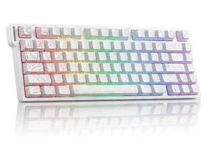 XINMENG Beat75 Hall Effect Gaming Keyboard, 75% Rapid Trigger Magnetic Switch Keyboard, Dual 8K Polling Rate Wireless/Wired, 0.01mm Adjustable Actuation, 8000mAh, Tri-Mode RGB Hot Swap for PC M XINMENG Beat75 Hall Effect Gaming Keyboard, 75% Rapid Trigger Magnetic Switch Keyboard, Dual 8K Polling Rate Wireless/Wired, 0.01mm Adjustable Actuation, 8000mAh, Tri-Mode RGB Hot Swap for PC M