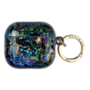 SCORPIFY for AirPods 4 Case (4th Generation, 2024) with Keychain, Compatible with Apple AirPod 4, Cute Protective Hard Shell Cover, Wireless Charging Earbuds Case for Women - Gleam Mystic Abalo SCORPIFY for AirPods 4 Case (4th Generation, 2024) with Keychain, Compatible with Apple AirPod 4, Cute Protective Hard Shell Cover, Wireless Charging Earbuds Case for Women - Gleam Mystic Abalo