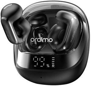 Oraimo Open Ear Earbuds with AI ENC Clear Calls & Adaptive Volume Black Oraimo Open Ear Earbuds with AI ENC Clear Calls & Adaptive Volume Black