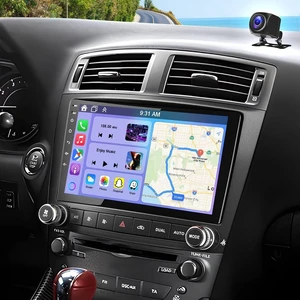 2+64G Double Din Car Radio for Lexus IS250 IS350 2006-2012 with Wireless CarPlay and Android Auto, 10 Inch Touchscreen Android 14 Car Stereo Head Unit with Bluetooth GPS WiFi FM SWC Backup Came 2+64G Double Din Car Radio for Lexus IS250 IS350 2006-2012 with Wireless CarPlay and Android Auto, 10 Inch Touchscreen Android 14 Car Stereo Head Unit with Bluetooth GPS WiFi FM SWC Backup Came