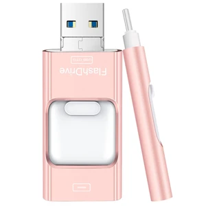 Flash Drive for Phone 512GB, 4 in 1 USB Type C Memory Stick, Photo Stick External Storage Thumb Drive for Phone Pad Android Computer, Rose Pink Flash Drive for Phone 512GB, 4 in 1 USB Type C Memory Stick, Photo Stick External Storage Thumb Drive for Phone Pad Android Computer, Rose Pink