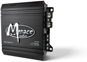 Menace Audio MA2-2000-LP - 2000 Watt Full Range Class D 2 Channel Amplifier Menace Audio MA2-2000-LP - 2000 Watt Full Range Class D 2 Channel Amplifier