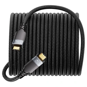 UPPDEFFST 33ft Long USBC Cable,5Gbps Data Transfer,60W Fast Charging,4K@60Hz Video Output,Black Nylon Braided USB C Cable with Gold-Plated Connectors,Compatible with Laptop,Monitor, Docking Station, UPPDEFFST 33ft Long USBC Cable,5Gbps Data Transfer,60W Fast Charging,4K@60Hz Video Output,Black Nylon Braided USB C Cable with Gold-Plated Connectors,Compatible with Laptop,Monitor, Docking Station,