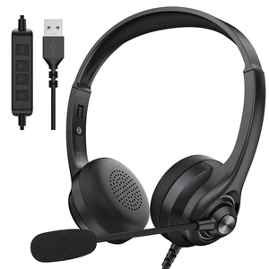 Monster Voicelink 100 Wired Headset for PC/Laptop, Wired Headphones with Noise Cancelling Microphone,USB Connection Plug and Play,Call Control, Computer Headset Use for Office Online Class Skype Zoom Monster Voicelink 100 Wired Headset for PC/Laptop, Wired Headphones with Noise Cancelling Microphone,USB Connection Plug and Play,Call Control, Computer Headset Use for Office Online Class Skype Zoom