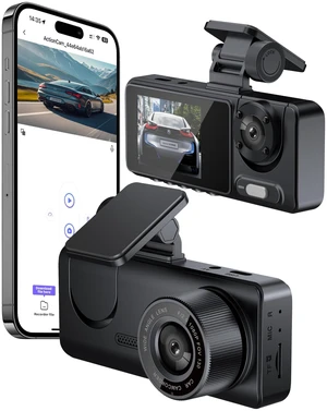 Dash Cam for Car, Front Dual Channel Dash Cam WiFi, Dash Camera for Cars 2.0" IPS Screen, App Control, G-Sensor, Loop Recording, 170 Wide Angle, Night Vision, Parking Mode Dash Cam for Car, Front Dual Channel Dash Cam WiFi, Dash Camera for Cars 2.0" IPS Screen, App Control, G-Sensor, Loop Recording, 170 Wide Angle, Night Vision, Parking Mode