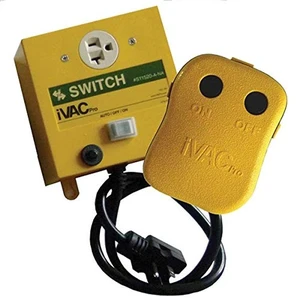 iVAC Pro Remote Switch 115Vac, 20A (RS11520-A-NA) iVAC Pro Remote Switch 115Vac, 20A (RS11520-A-NA)