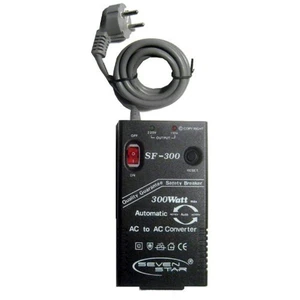 SEVENSTAR sf 300 300watt 110v/220v 220v/110v Step Up/Down Automatic Transformer Adapter SEVENSTAR sf 300 300watt 110v/220v 220v/110v Step Up/Down Automatic Transformer Adapter