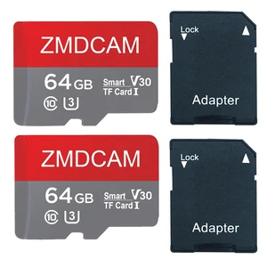2 Pack 64GB TF Card with Adapter UHS-I U3 Class 10 V30 Memory Card 2 Pack 64GB TF Card with Adapter UHS-I U3 Class 10 V30 Memory Card