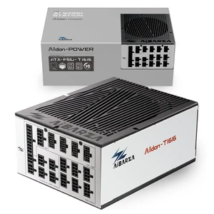 AiBARZA Aidan-T1616 1616W ATX Titanium PSU, Fully Modular, 80 Plus & Cybenetics Titanium Certified, AI-TRE Smart Power Regulation, Native 12VHPWR x4, AI Turbo Mode +12% Output, for AI Workstation AiBARZA Aidan-T1616 1616W ATX Titanium PSU, Fully Modular, 80 Plus & Cybenetics Titanium Certified, AI-TRE Smart Power Regulation, Native 12VHPWR x4, AI Turbo Mode +12% Output, for AI Workstation