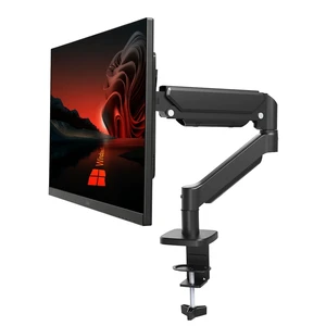 Heavy Duty Single Monitor Arm Desk Mount Gas Spring for 17-32 Inch Screens Heavy Duty Single Monitor Arm Desk Mount Gas Spring for 17-32 Inch Screens
