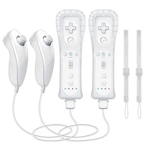 (White *2) Replacement Remote Control for Wii/Wii U Game Console (White *2) Replacement Remote Control for Wii/Wii U Game Console