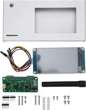 Repeater Board Module with 3.2 Inch High Definition Display Screen and Silver Aluminum Alloy Shell - Electronic Component Set with Engraved Openings and Heat Treated Construction Repeater Board Module with 3.2 Inch High Definition Display Screen and Silver Aluminum Alloy Shell - Electronic Component Set with Engraved Openings and Heat Treated Construction