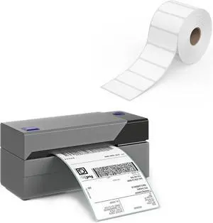 Rollo USB Thermal Shipping Label Printer and 1000 2x1 Thermal Labels Bundle - High Speed Printer for Shipping Packages with Barcode Labels Rollo USB Thermal Shipping Label Printer and 1000 2x1 Thermal Labels Bundle - High Speed Printer for Shipping Packages with Barcode Labels