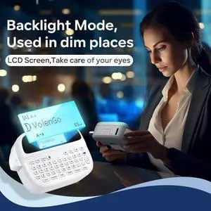 M950 Label Maker Bundle, Label Maker Machine with Tapes 12mm White, Portable Bluetooth Labeler with Backlit-LCD, MZ Tapes 12mm 0.47 White, 3-Pack M950 Label Maker Bundle, Label Maker Machine with Tapes 12mm White, Portable Bluetooth Labeler with Backlit-LCD, MZ Tapes 12mm 0.47 White, 3-Pack