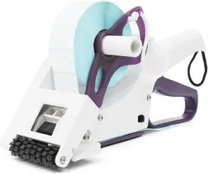 ZONEPACK Manual Label Applicator Round Bottle Labeling Machine Hand-held Square Round Labeller Flat Curved Surface Label Dispenser ZONEPACK Manual Label Applicator Round Bottle Labeling Machine Hand-held Square Round Labeller Flat Curved Surface Label Dispenser