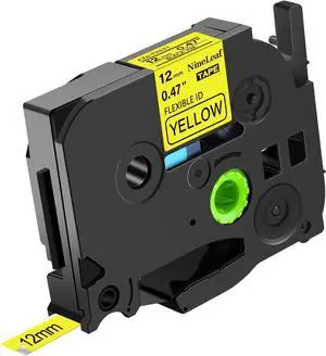 NineLeaf 40 Pack 12mm Label Tape Compatible for Brother P-Touch TZe-FX631 12mm 0.47'' Flexible-ID Laminated Yellow TZ-FX631 1/2'' Black on Yellow TZe TZ Tape for Ptouch Label Maker PT-D200 D210 D220 NineLeaf 40 Pack 12mm Label Tape Compatible for Brother P-Touch TZe-FX631 12mm 0.47'' Flexible-ID Laminated Yellow TZ-FX631 1/2'' Black on Yellow TZe TZ Tape for Ptouch Label Maker PT-D200 D210 D220