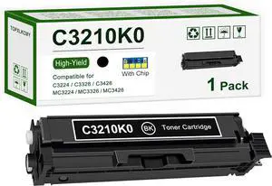 C3210K0 High-Yield Toner Cartridge (1-Pack, Black) Replacement for Lexmark C3224, C3326, C3426, MC3224, MC3326, MC3426 Printer C3210K0 High-Yield Toner Cartridge (1-Pack, Black) Replacement for Lexmark C3224, C3326, C3426, MC3224, MC3326, MC3426 Printer