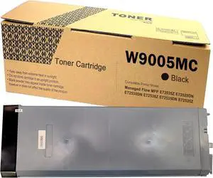 W9005MC Black Toner Cartridge Compatible with Managed Flow MFP E72525z E72525dn E72530dn E72530z E72535dn E72535z Printers (1-Pack) W9005MC Black Toner Cartridge Compatible with Managed Flow MFP E72525z E72525dn E72530dn E72530z E72535dn E72535z Printers (1-Pack)