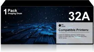 32A Imaging Drum 32A CF232A Drum Unit High-Yield Replacement for HP 32A Drum Unit for Laser Pro M227fdw M203dw M227fdn M118dw M148dw M148fdw Printer (1 Black) 32A Imaging Drum 32A CF232A Drum Unit High-Yield Replacement for HP 32A Drum Unit for Laser Pro M227fdw M203dw M227fdn M118dw M148dw M148fdw Printer (1 Black)