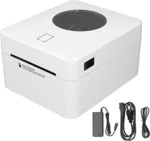 Compatible with and OS X Systems - Thermal Shipping Label Printer with Bluetooth and USB Connectivity - 4 x 6 in Label Support and 160mm Per S Print Speed - Logistics and Compatible with and OS X Systems - Thermal Shipping Label Printer with Bluetooth and USB Connectivity - 4 x 6 in Label Support and 160mm Per S Print Speed - Logistics and