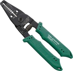 ENGINEER PA-07 Precision Wire Strippers, Professional Grade Sharp Carbon Steel Jaws and Anti-Slip Grip with Spring-Loaded Handles (Made in Japan) ENGINEER PA-07 Precision Wire Strippers, Professional Grade Sharp Carbon Steel Jaws and Anti-Slip Grip with Spring-Loaded Handles (Made in Japan)