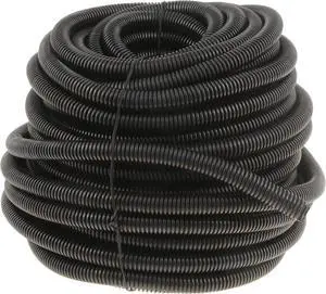 Dorman 86634 1/2 In. x 100 Ft. Black Flex Split Wire Conduit, 100 Pack Universal Fit Dorman 86634 1/2 In. x 100 Ft. Black Flex Split Wire Conduit, 100 Pack Universal Fit