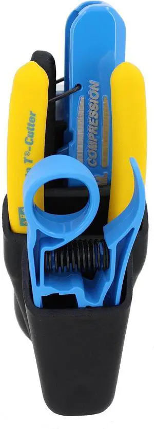 IDEAL Electrical 33-622T LinearX3 Coax Compression Hip Kit for F/BNC/RCA Connectors, Starter Tool Kit w/ 10 F Connector, Cable Stripper, Cutter IDEAL Electrical 33-622T LinearX3 Coax Compression Hip Kit for F/BNC/RCA Connectors, Starter Tool Kit w/ 10 F Connector, Cable Stripper, Cutter