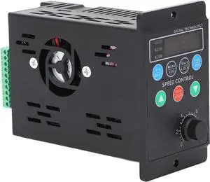 Variable Frequency Drive, VFDs Inverter Single Phase to 3 Phase Frequency Converter for Spindle Motor Speed Control, 750W 4A 1PH 176264V Input, 3PH 0220V Output Variable Frequency Drive, VFDs Inverter Single Phase to 3 Phase Frequency Converter for Spindle Motor Speed Control, 750W 4A 1PH 176264V Input, 3PH 0220V Output