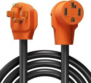 14-30P to 14-30R. 10-Foot Dryer Cord, 120/240 Volts, 30 Amps, Suitable for RV/2 Level Car Charging 14-30P to 14-30R. 10-Foot Dryer Cord, 120/240 Volts, 30 Amps, Suitable for RV/2 Level Car Charging