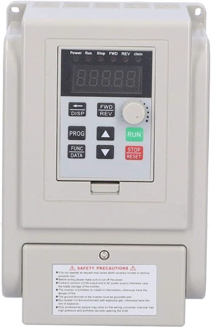 VFD Variable Frequency Drive,AT52200X 2.2KW Variable Frequency Inverter,Input Single-phase 110VAC Output 3Phase 220V Motor Speed Controller VFD Variable Frequency Drive,AT52200X 2.2KW Variable Frequency Inverter,Input Single-phase 110VAC Output 3Phase 220V Motor Speed Controller